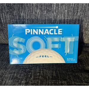 Pinnacle Soft Golf Balls White Extremely Low Compression Core 15 Pack
